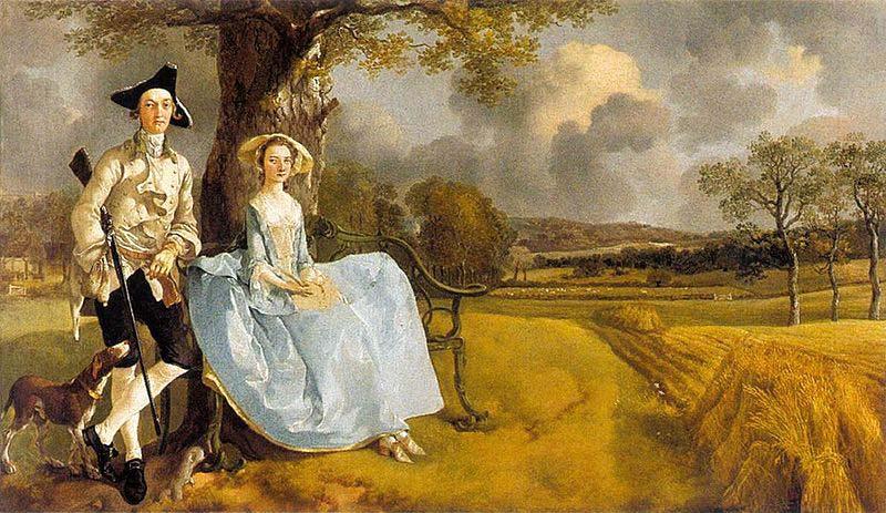 Thomas Gainsborough Gainsborough Mr and Mrs Andrews oil painting picture